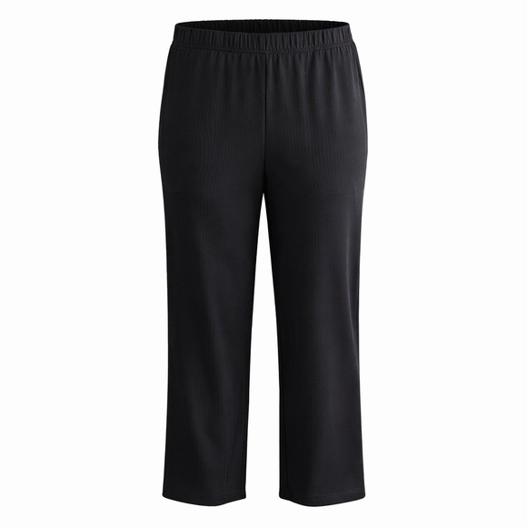 IBKUL IBKomfortable Size XL Straight-leg jogger Black Pants with Pockets - Picture 14 of 14
